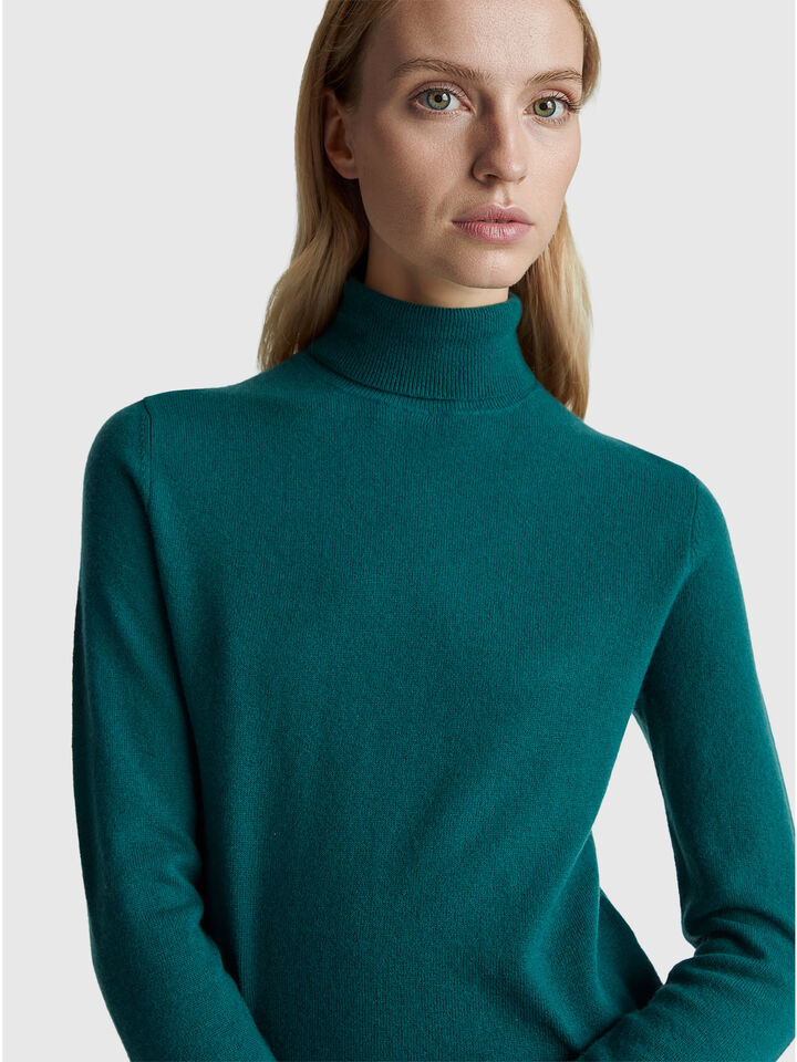 TURTLE NECK SWEATER Women image number 4